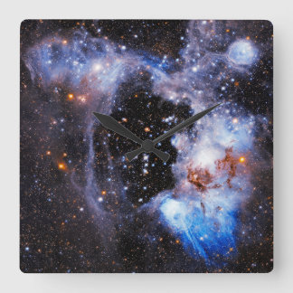 N44 Superbubble Celestial Photo Square Wall Clock