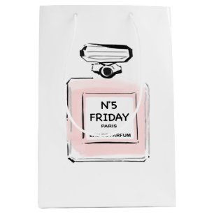 N5 Friday Paris Parfume bottle Medium Gift Bag