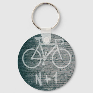 N+1 Bike Graffiti Key Ring
