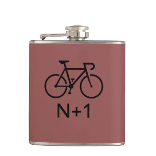 N+1 Bike Hip Flask