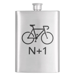 N+1 Bike Hip Flask