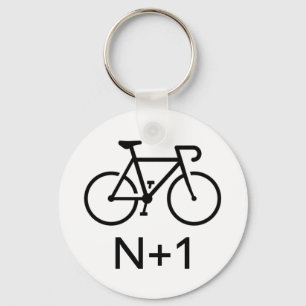 N+1 Bike Key Ring