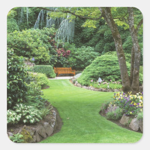 N.A., Canada, British Columbia, Vancouver 4 Square Sticker