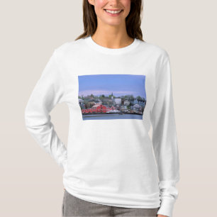 N.A. Canada, Nova Scotia. A view of Lunenburg, a T-Shirt