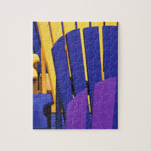 N.A. Canada, Nova Scotia, Bridgewater. Colourful 4 Jigsaw Puzzle