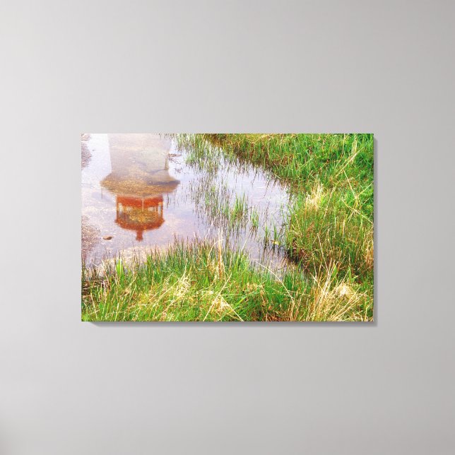 N.A. Canada, Nova Scotia, Peggy's Cove. Canvas Print (Front)