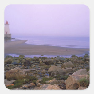 N.A. Canada, Nova Scotia, Shelburne County. Square Sticker