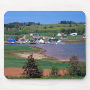 N.A. Canada, Prince Edward Island. Boats are Mouse Pad