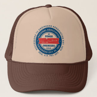 N.A.P.E. Tan/Brown Trucker Hat