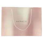 N A T A L I E Rose Gold Blush Pearly Minimal Gift