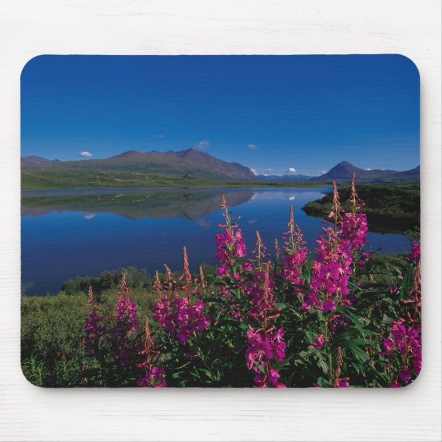N.A., USA, Alaska, Alaska Range Common Mouse Pad (Front)