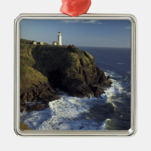 N.A., USA, Washington, Cape Disappointment State Metal Tree Decoration