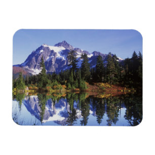 N.A., USA, Washington, Mt. Baker & Snoqualmie Magnet