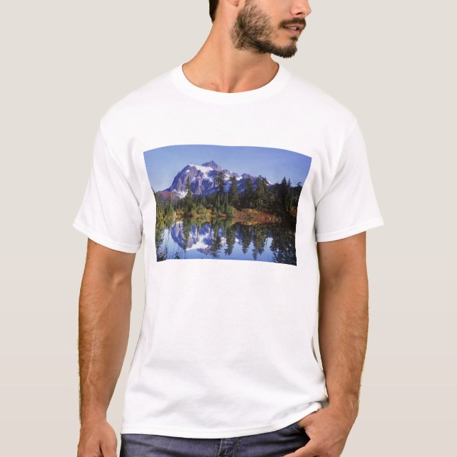 N.A., USA, Washington, Mt. Baker & Snoqualmie T-Shirt (Front)