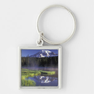 N.A., USA, Washington, Mt. Rainier National 5 Key Ring