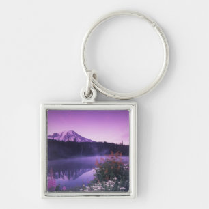 N.A., USA, Washington, Mt. Rainier National Key Ring