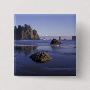 N.A., USA, Washington, Olympic National Park, 3 15 Cm Square Badge