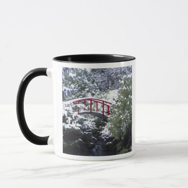 N.A., USA, Washington, Seattle. Moon bridge in 2 Mug (Left)