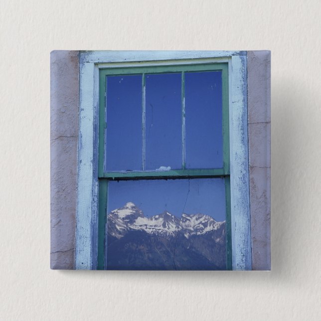 N.A., USA, Wyoming, Grand Teton National Park, 2 15 Cm Square Badge (Front)