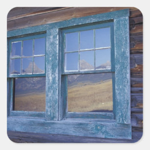 N.A., USA, Wyoming, Grand Teton National Park, Square Sticker