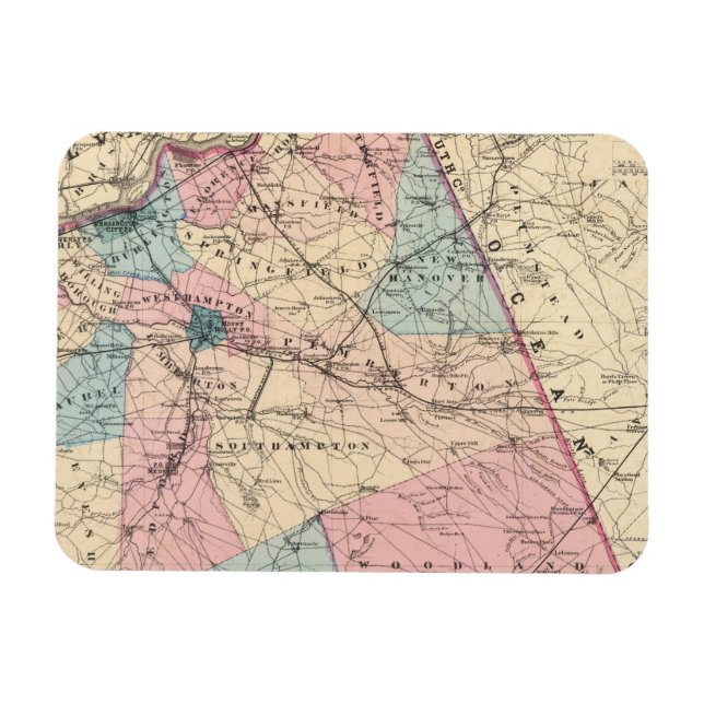 N Burlington County, NJ Magnet (Horizontal)