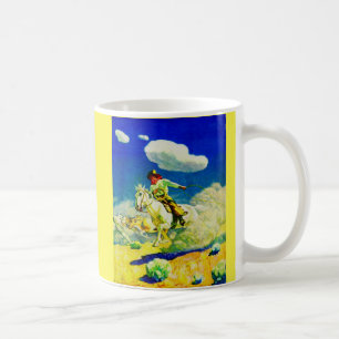 N. C. Wyeth cowboy Coffee Mug