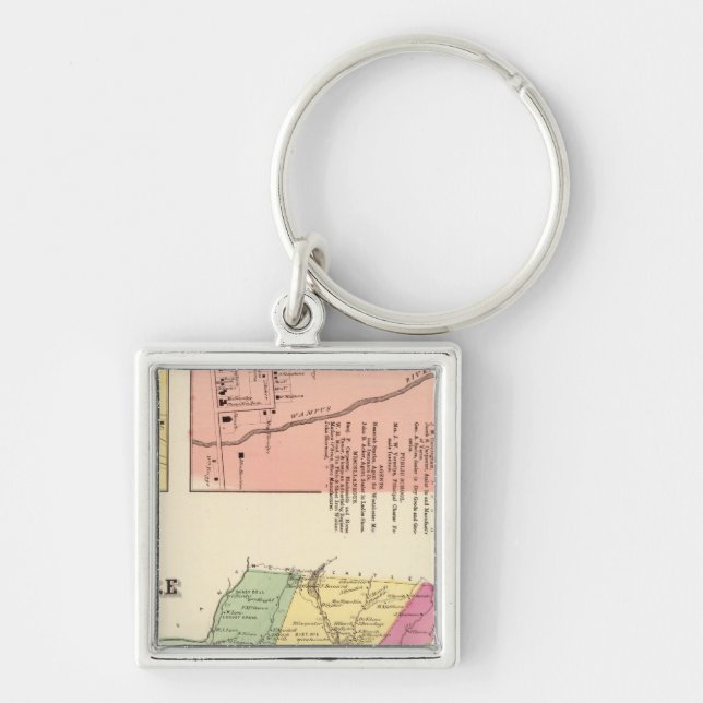 N Castle, Town Key Ring (Front)