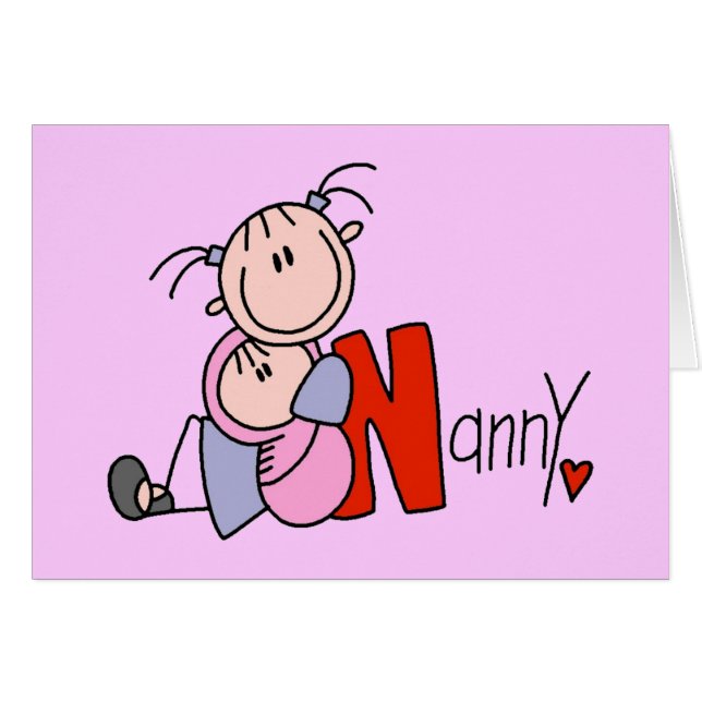 N is for Nanny (Front Horizontal)