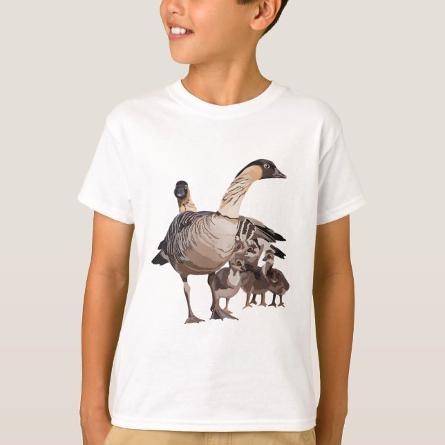 N is for Nene Goose T-Shirt (Front)