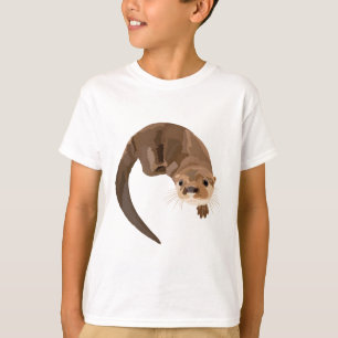N is for Neotropical River Otter T-Shirt