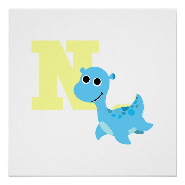 N is for Nessie Poster (Front)
