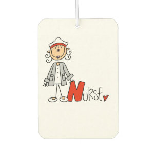 N is for Nurse Air Freshner Car Air Freshener