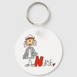 N is for Nurse Key Ring