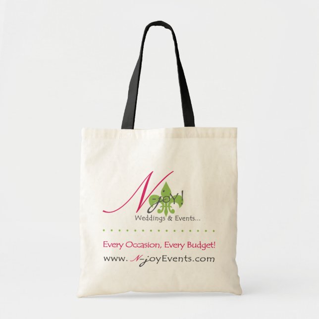 N-joY! Grocery Bag (Front)