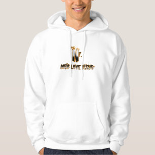 N men love Jesus  Hoodie