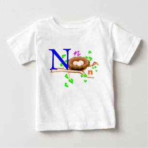 N - Monogram Collection Baby T-Shirt