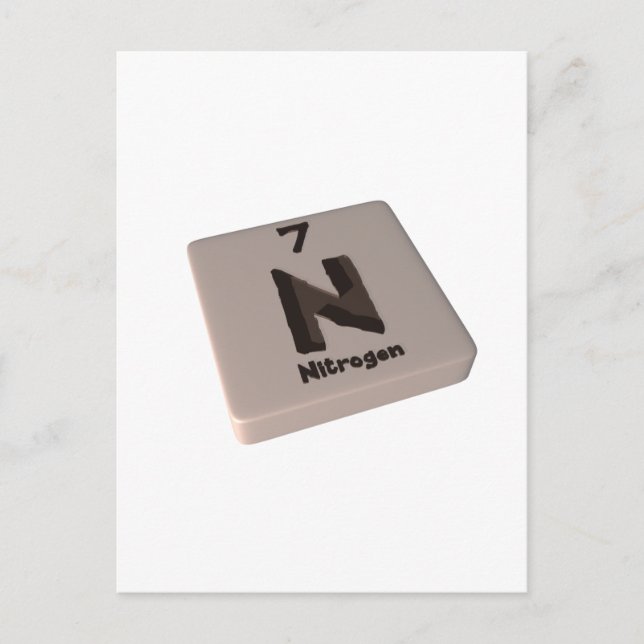 N Nitrogen Postcard (Front)