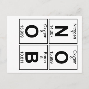 N-O-O-B (noob) - Full Postcard
