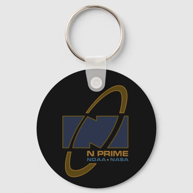 N Prime Keychain (Front)