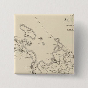 N pt Alton 15 Cm Square Badge