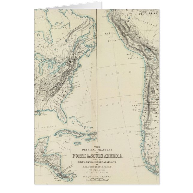 N & S America physical (Front)