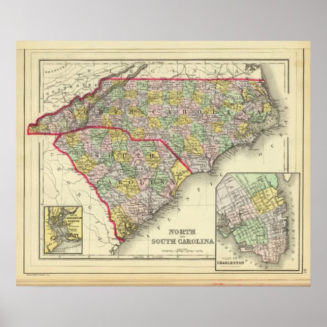 N & S Carolina Poster (Front)