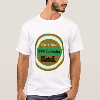 N Scale Train Collector T-Shirt