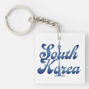 N Seoul Tower South Korea Key Ring