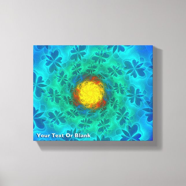 N-Space Lepidoptera Canvas Print (Front)