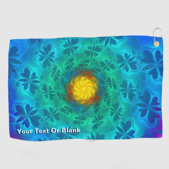 N-Space Lepidoptera Golf Towel (Horizontal)