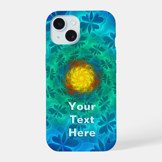 N-Space Lepidoptera iPhone 15 Case (Back)
