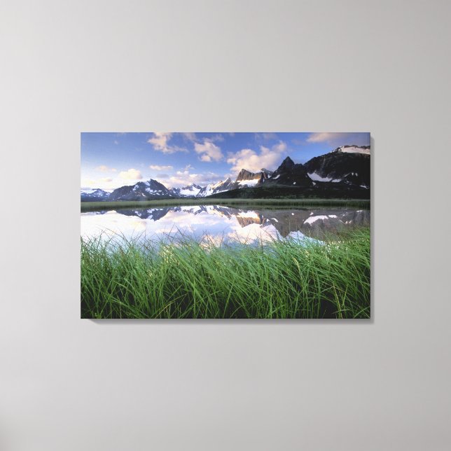 NA, Canada, Alberta, Tonquin Valley. Jasper Canvas Print (Front)