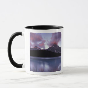 NA, Canada, Banff NP, Morning's first light on Mug