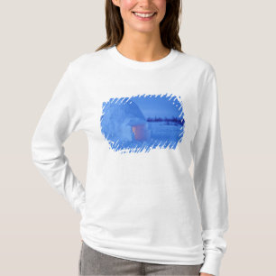 NA, Canada, Manitoba, Churchill. Arctic igloo T-Shirt